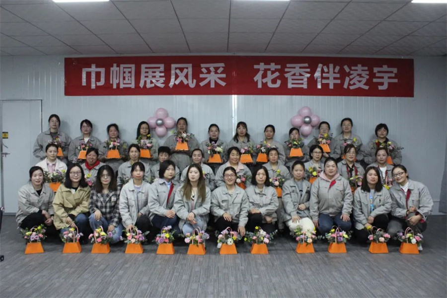 玫瑰亦鏗鏘，凌宇女工有力量！